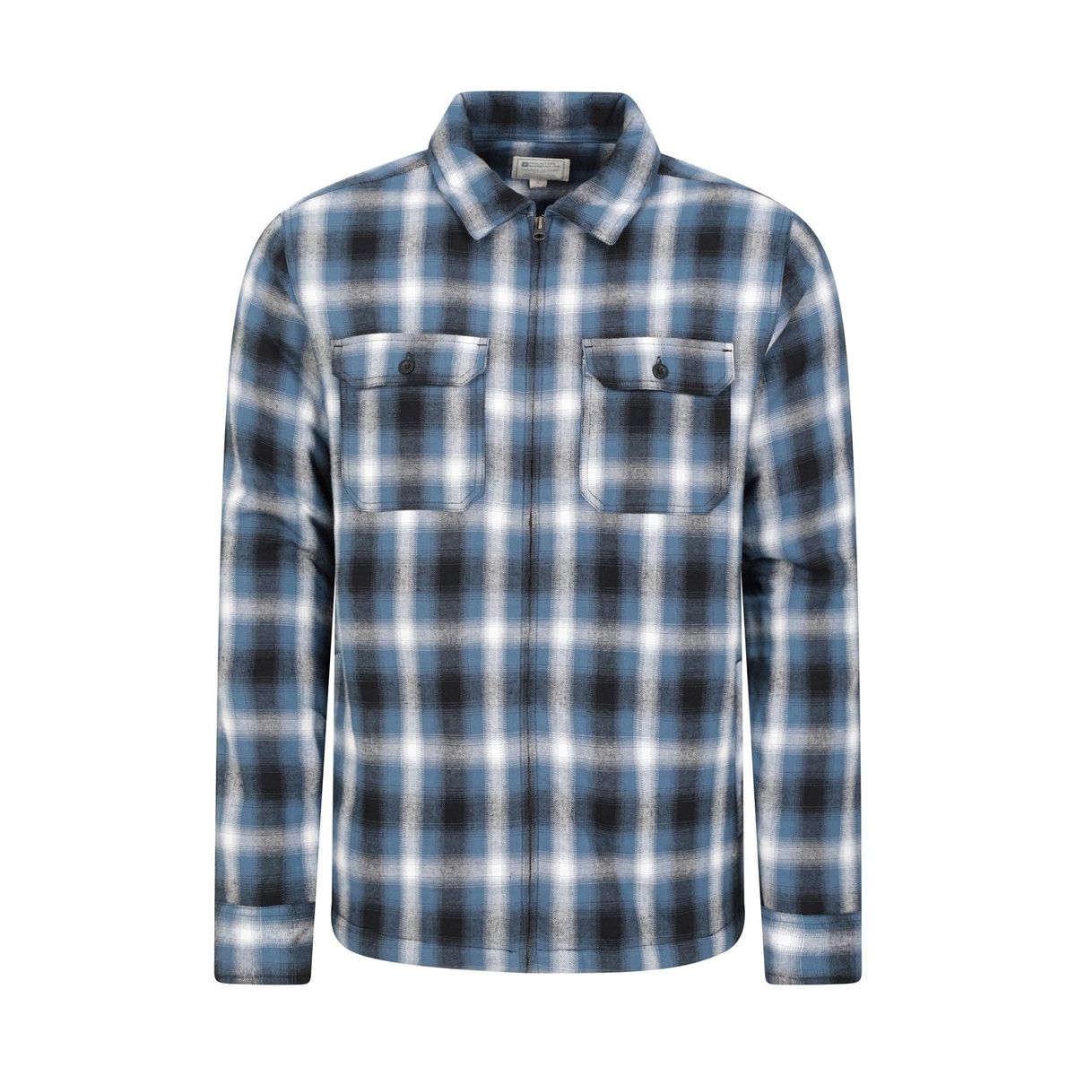 Herren Hemdjacke aus gefüttertem Flanell