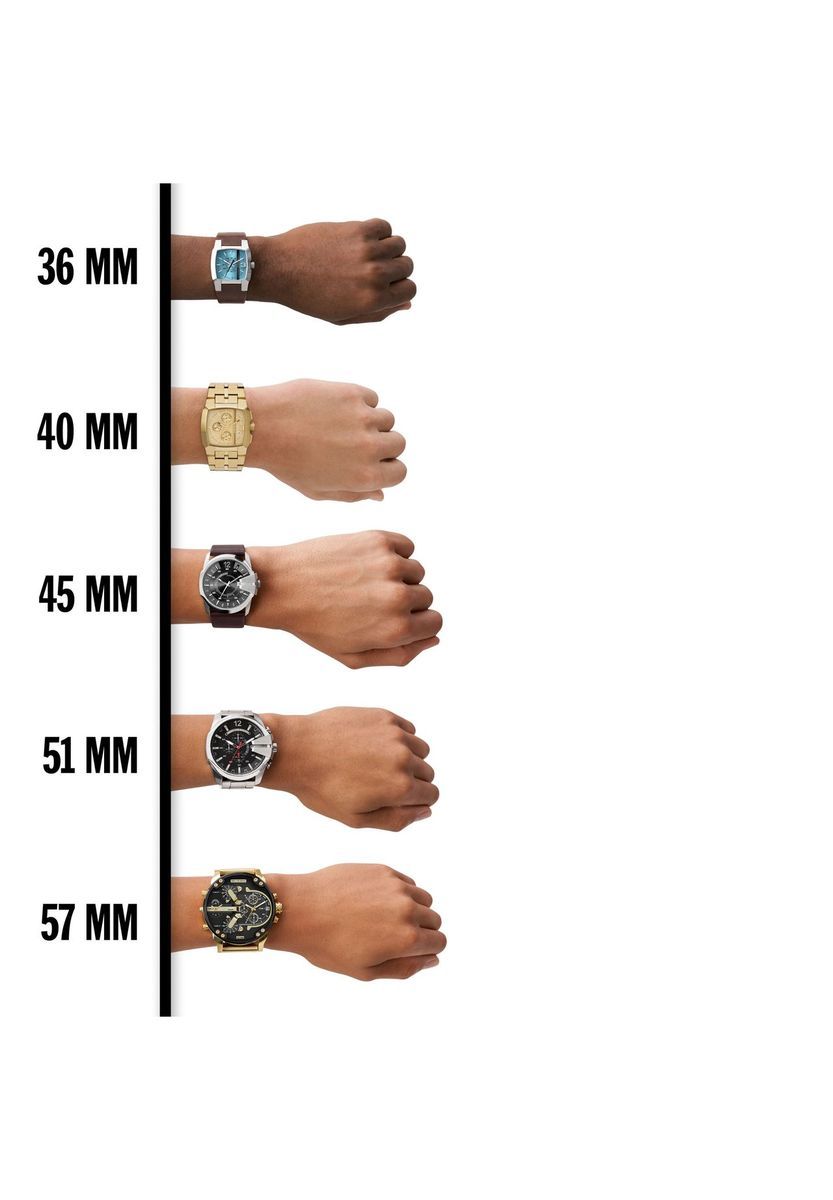 Sportliche silberne Edelstahl Chronograph Uhr