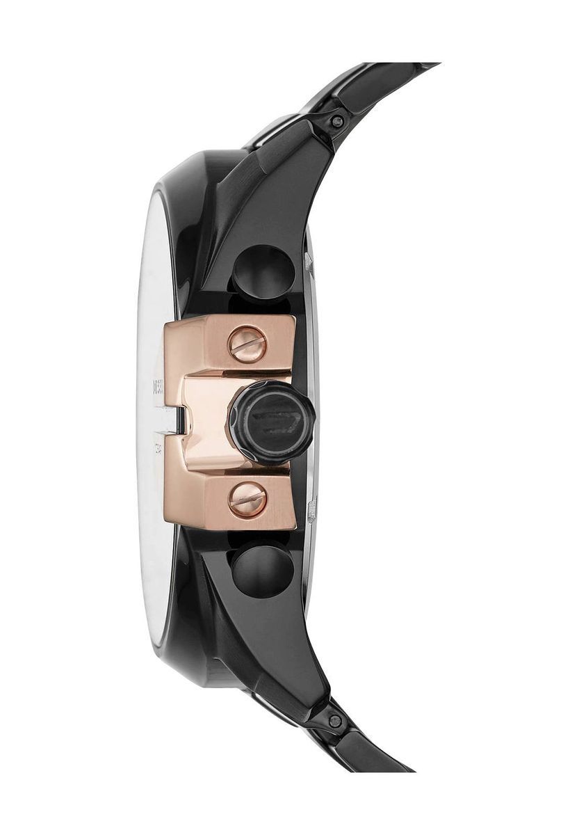 Herren Bold Black Chronograph Uhr