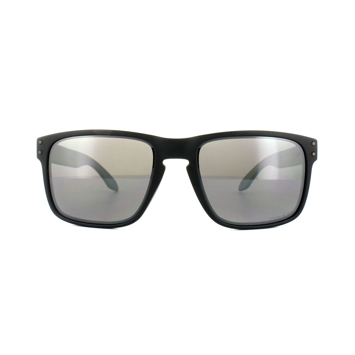 Matt Schwarze Sonnenbrille mit quadratischem Rahmen