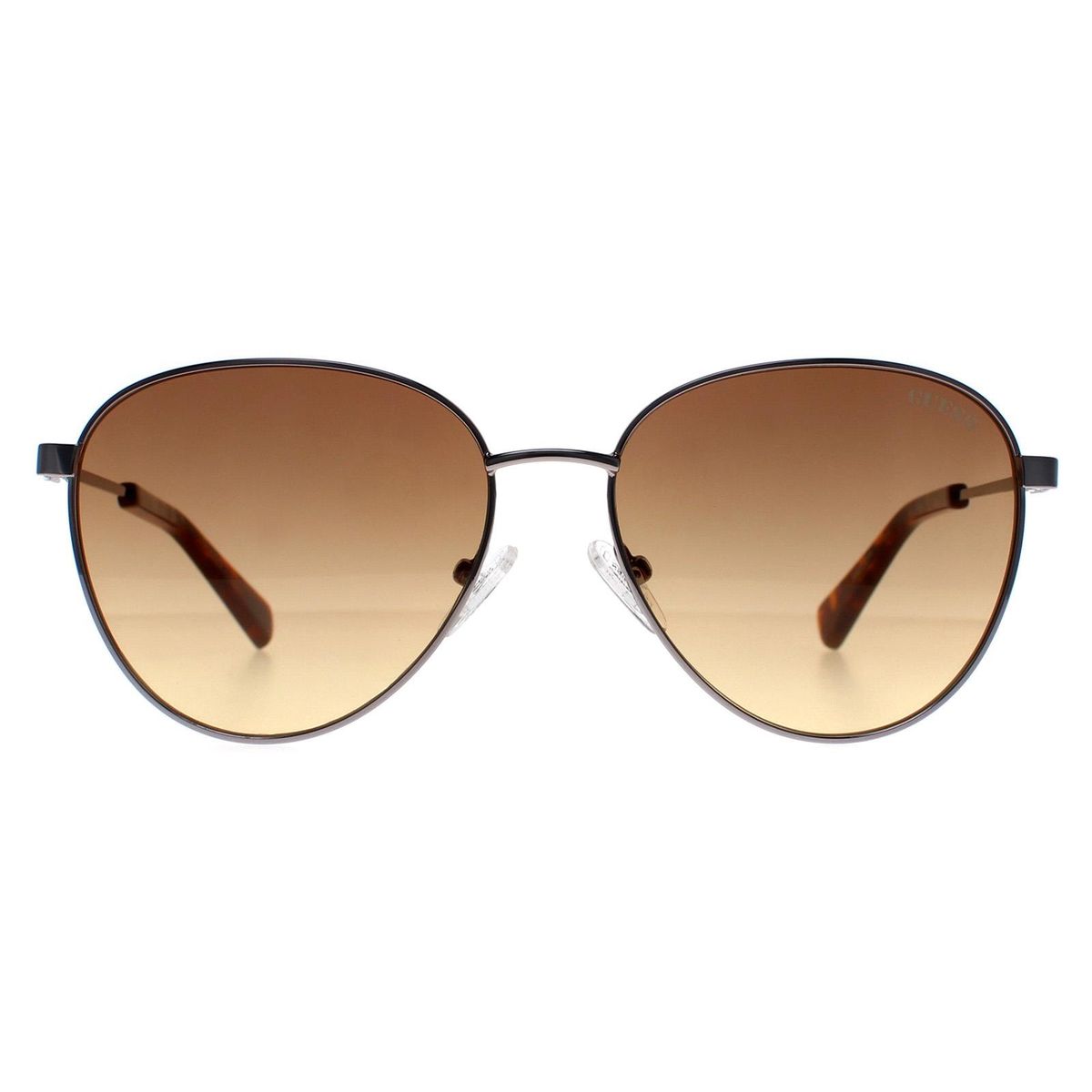 Runde Sonnenbrille mit Farbverlauf