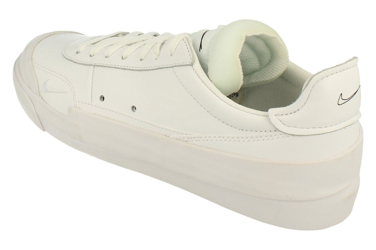 Flache Dekonstruierte Leder Sneaker