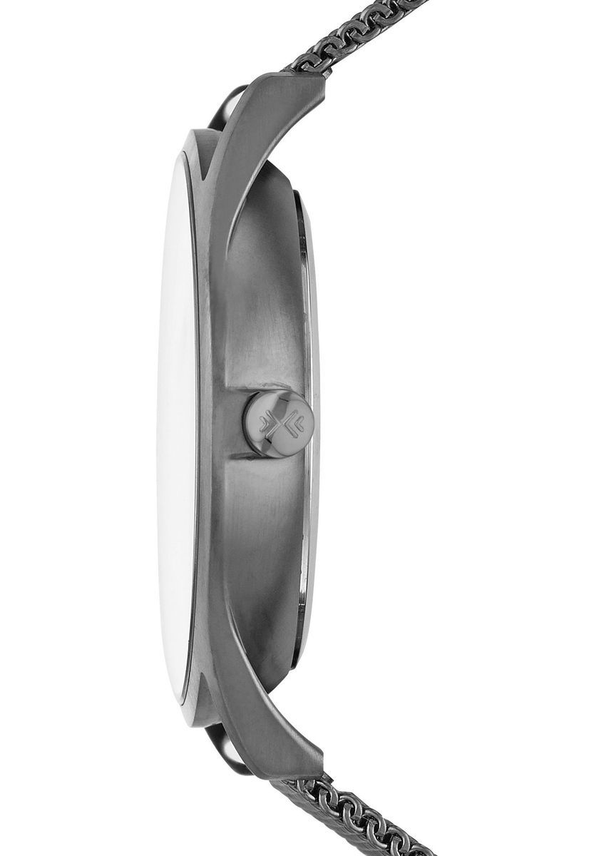 Moderne graue Multifunktions Mesh-Uhr