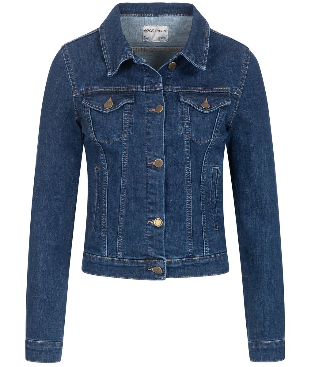 Klassische Damen Jeansjacke