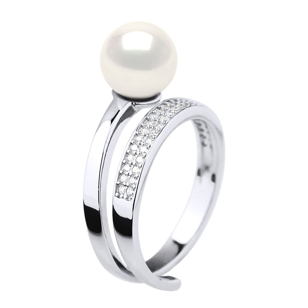Süßwasserperle Sterling Silber Ring