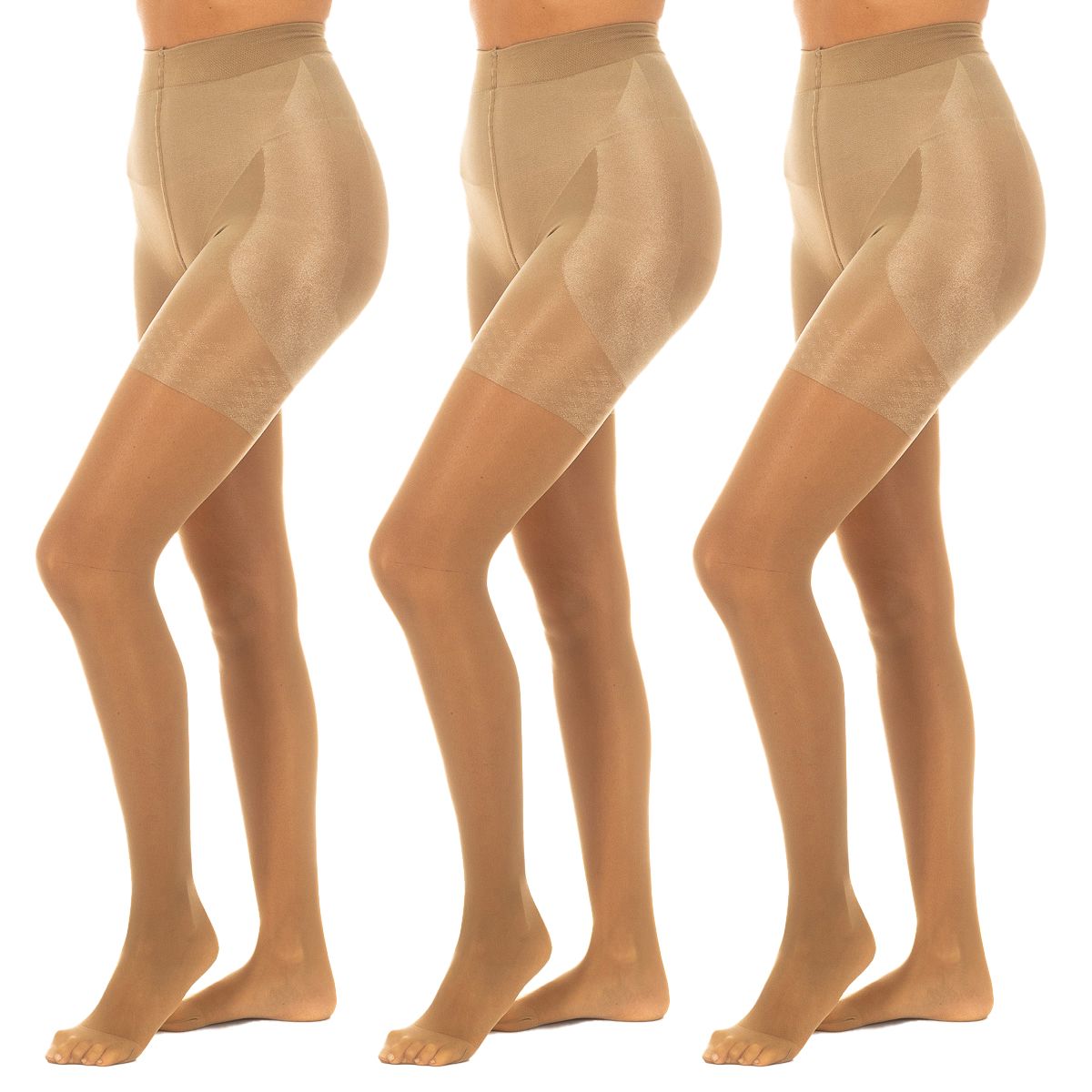 Push-Up Strumpfhose 40 Denier 3er-Pack