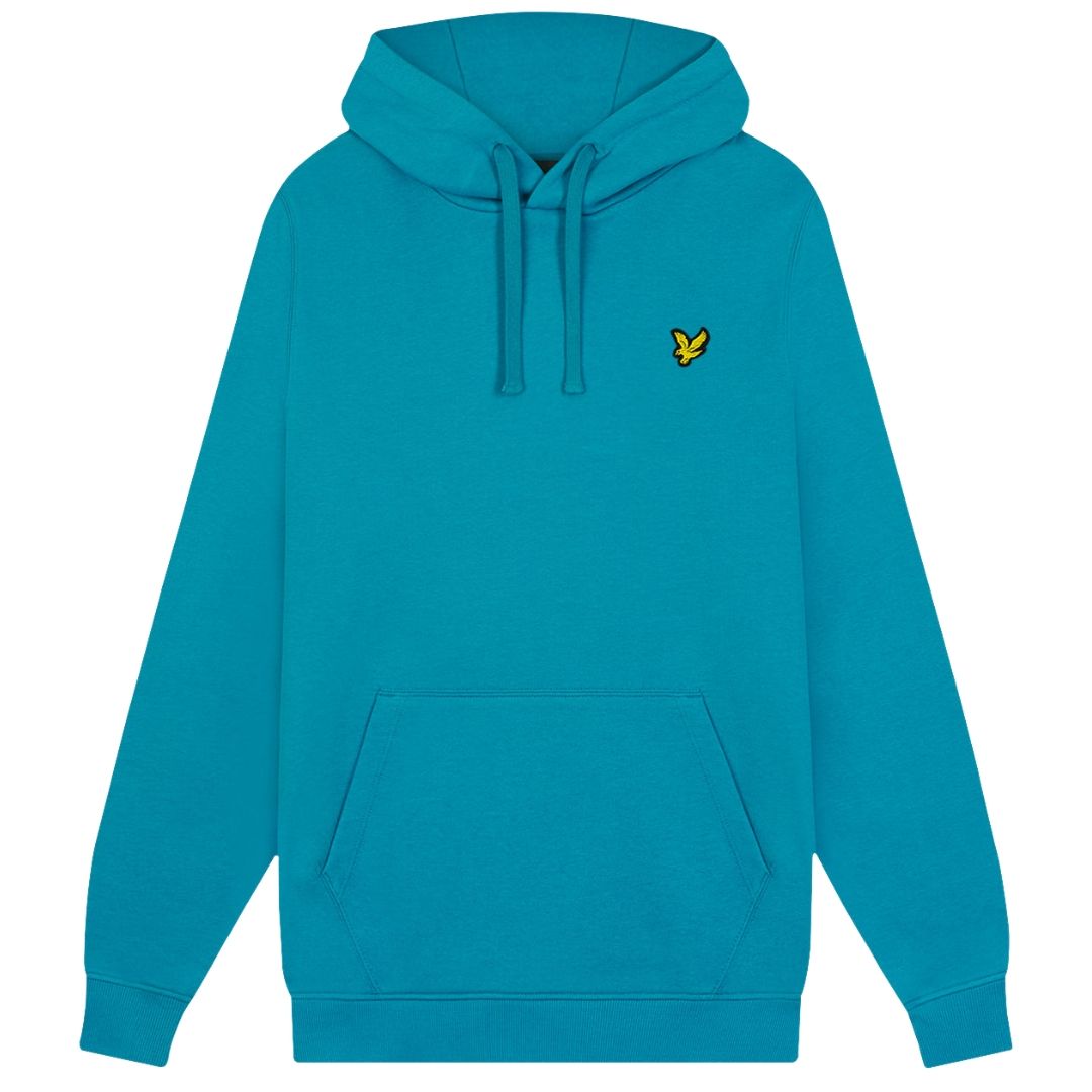 Klassischer Kapuzenpullover mit Logo