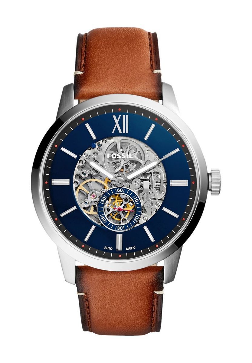 Townsman Automatikuhr mit braunem Lederarmband