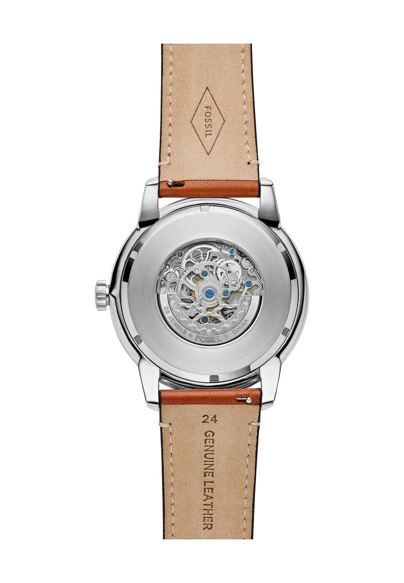 Townsman Automatikuhr mit braunem Lederarmband