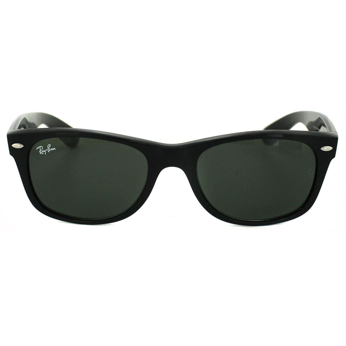 Klassische Wayfarer Sonnenbrille in Schwarz