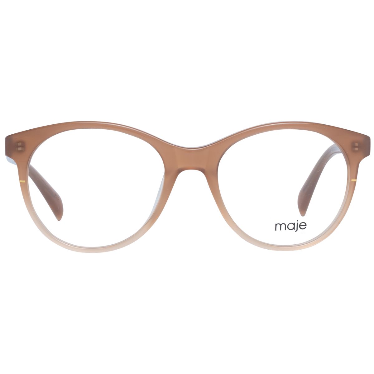 Runde Acetat-Brille in Cat-Eye-Optik