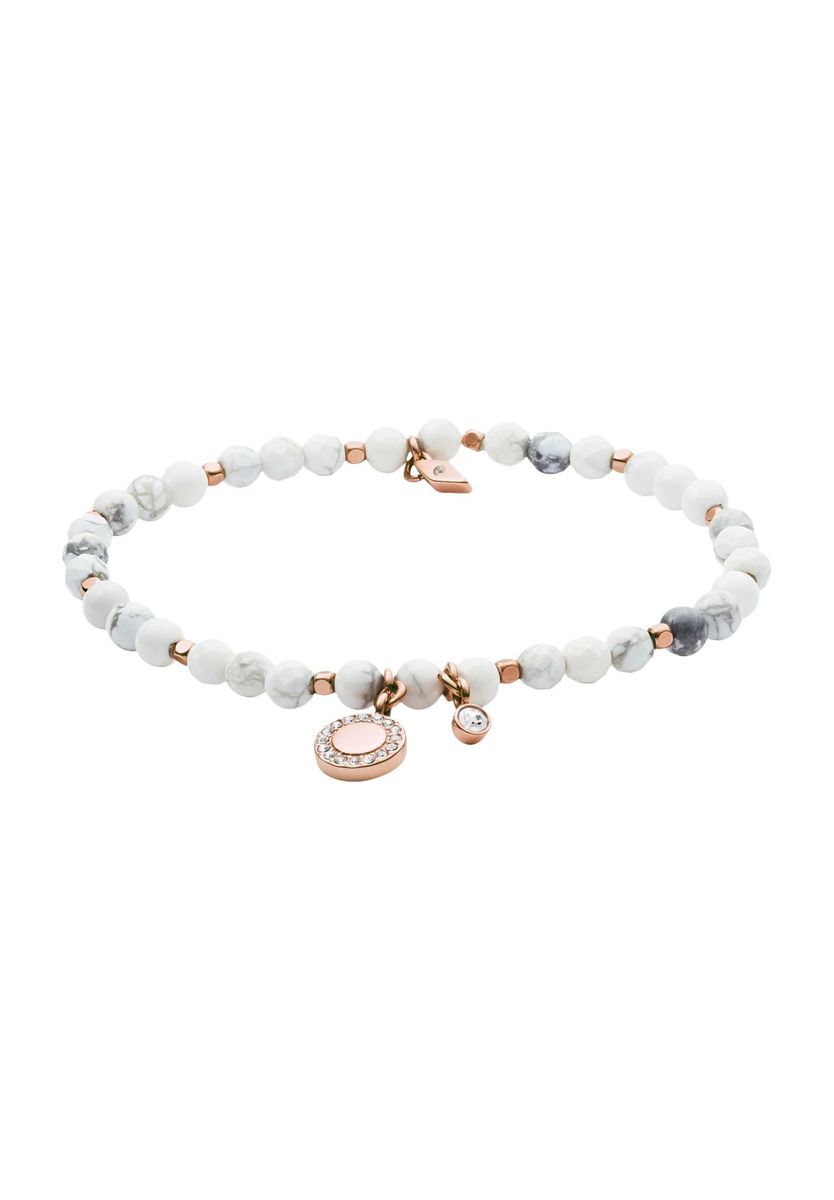 Fossil Howlith Edelsteinarmband