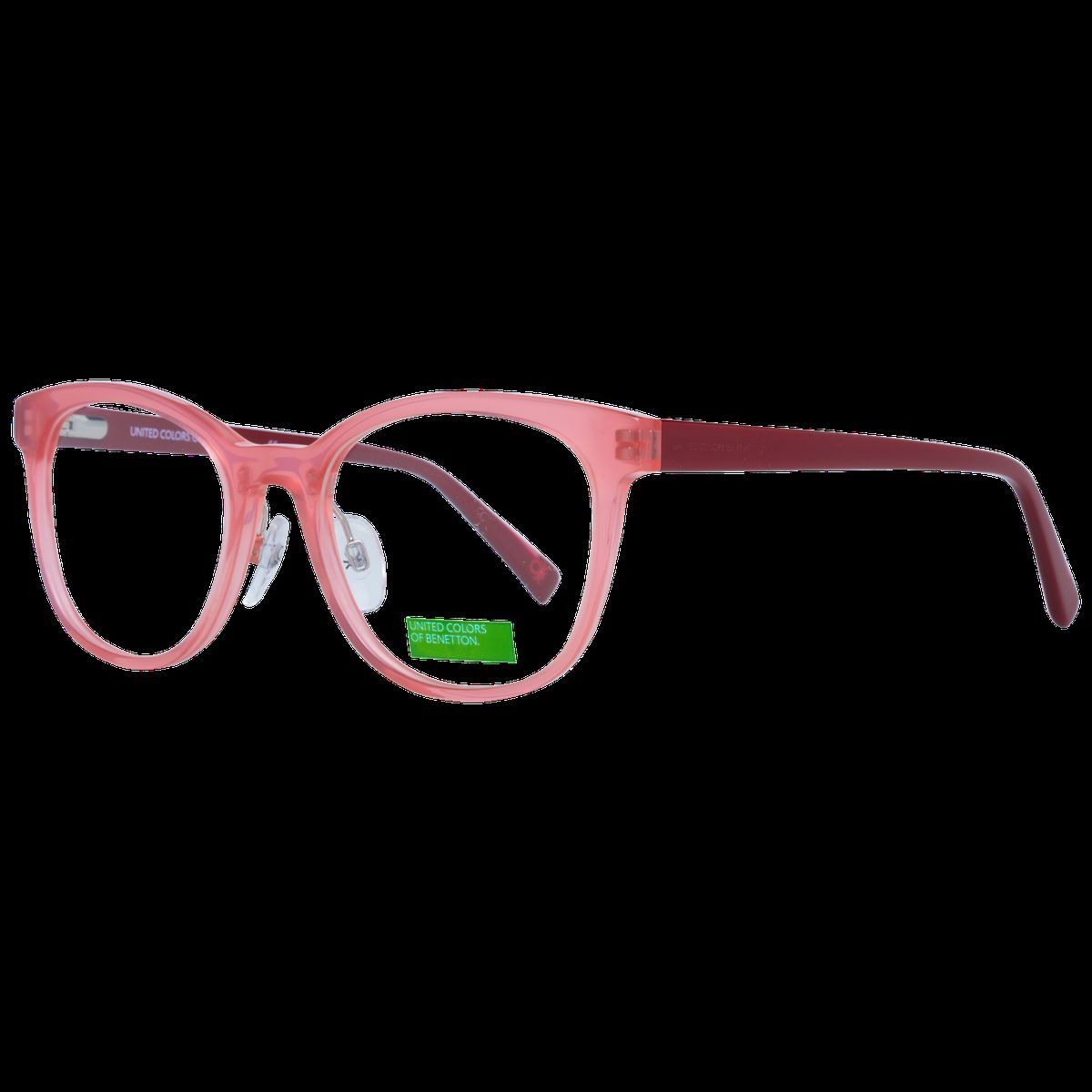 Rosa runde Vollrandbrille