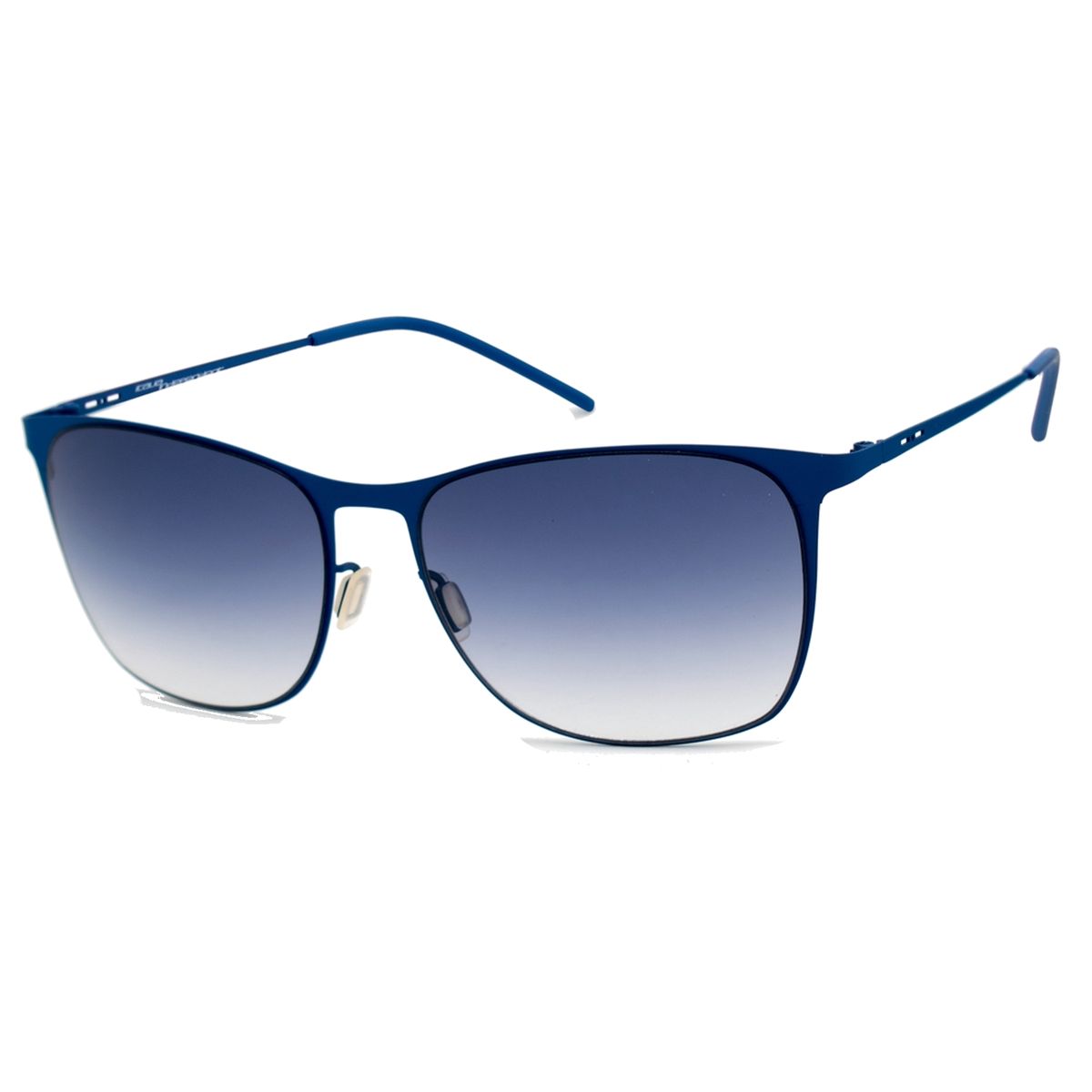Blaue Sonnenbrille mit Farbverlauf