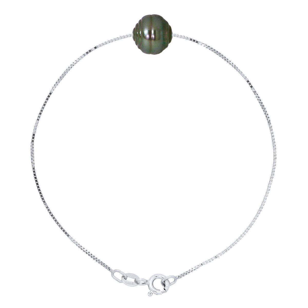 Tahiti Perle Silber Armband