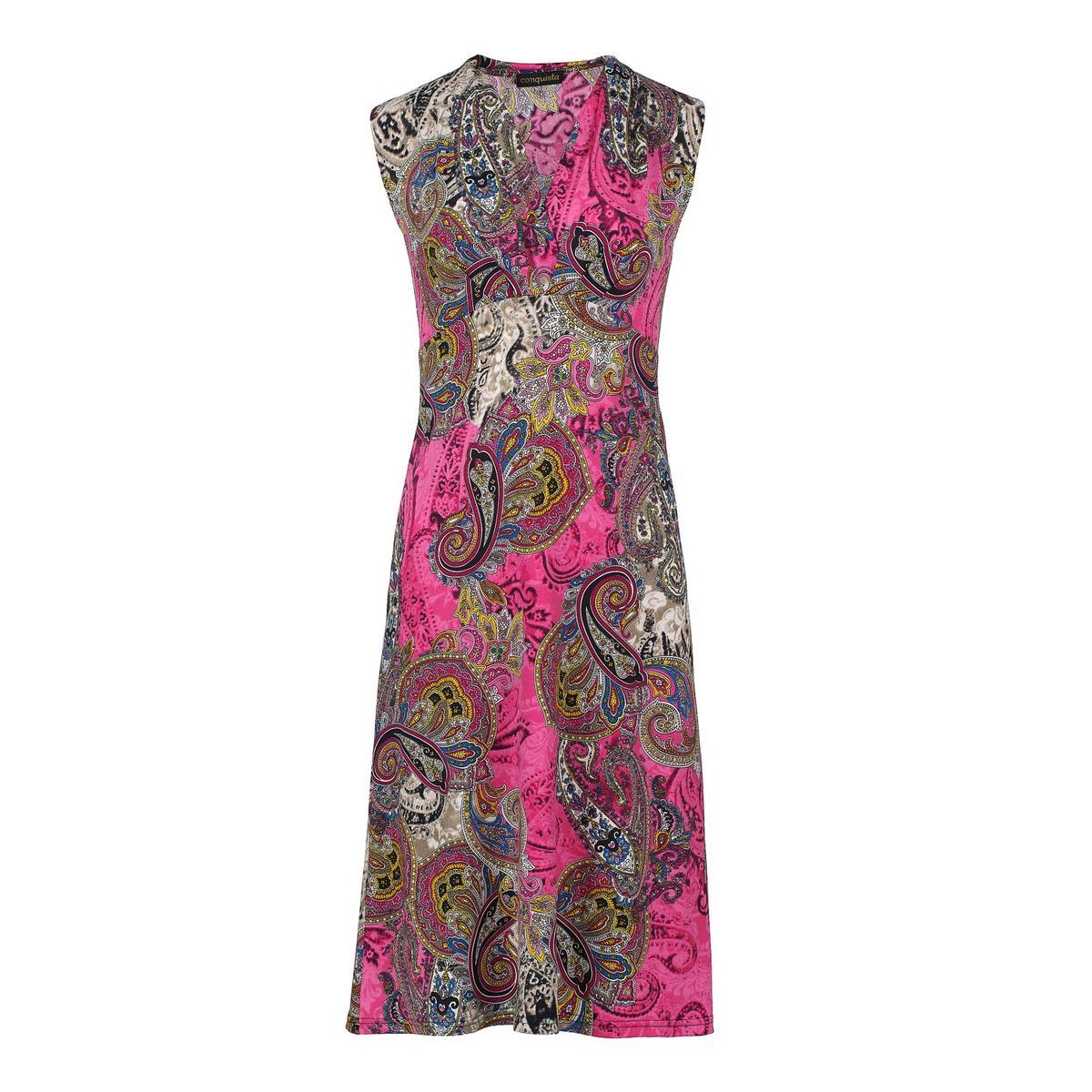 Kleid mit Paisley-Print und Empire-Linie