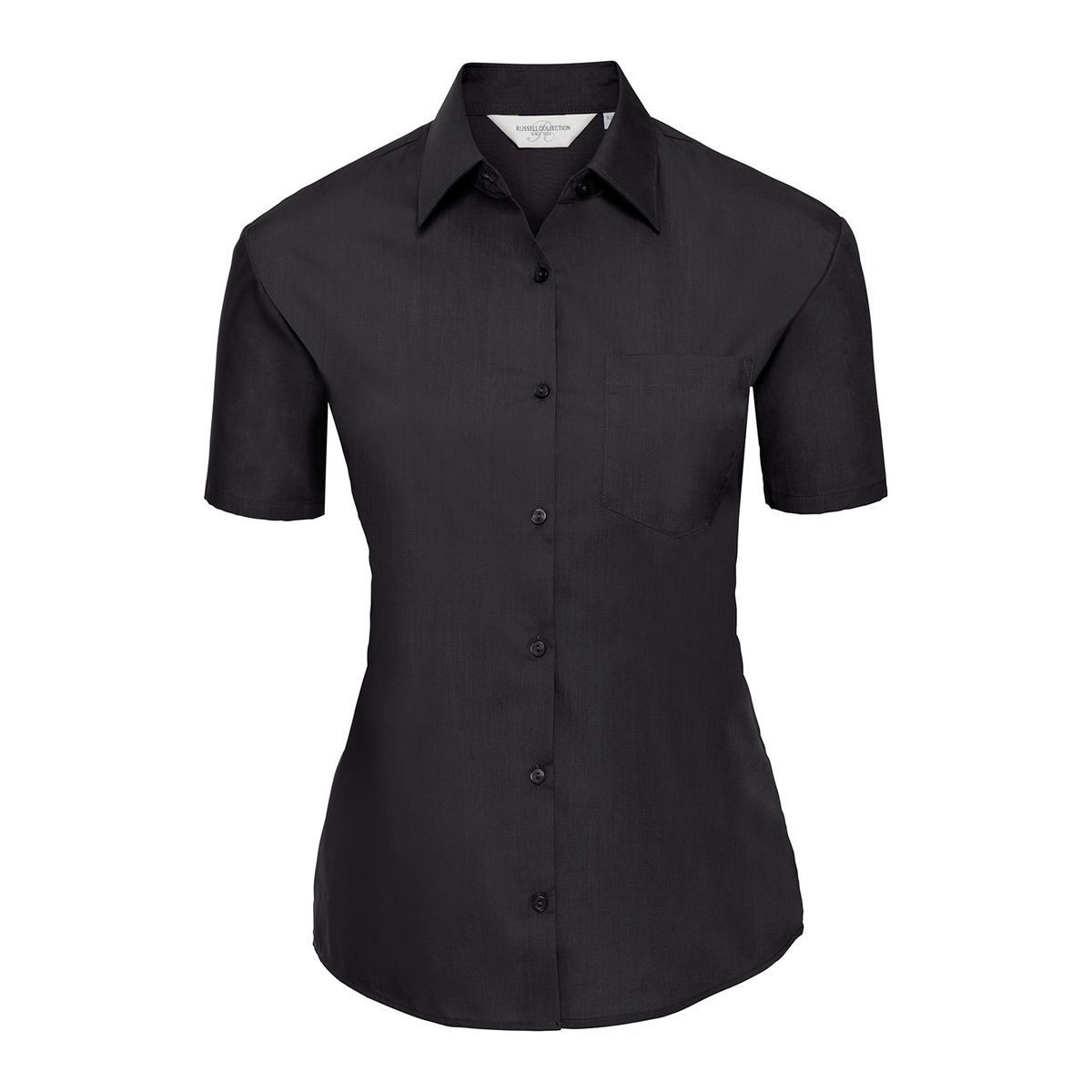 Klassisches kurzärmeliges Button-Down-Hemd