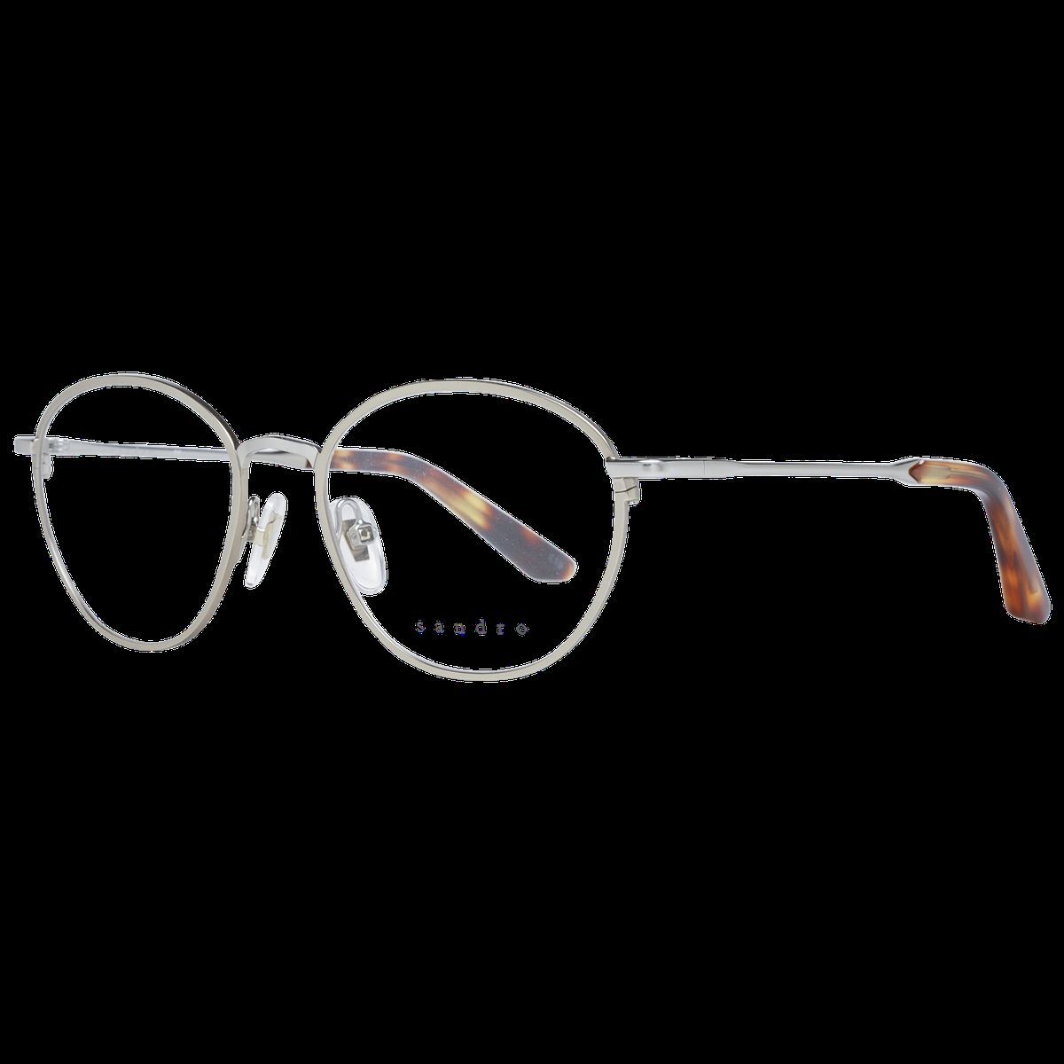 Runde Silberne Metallrahmen Brille