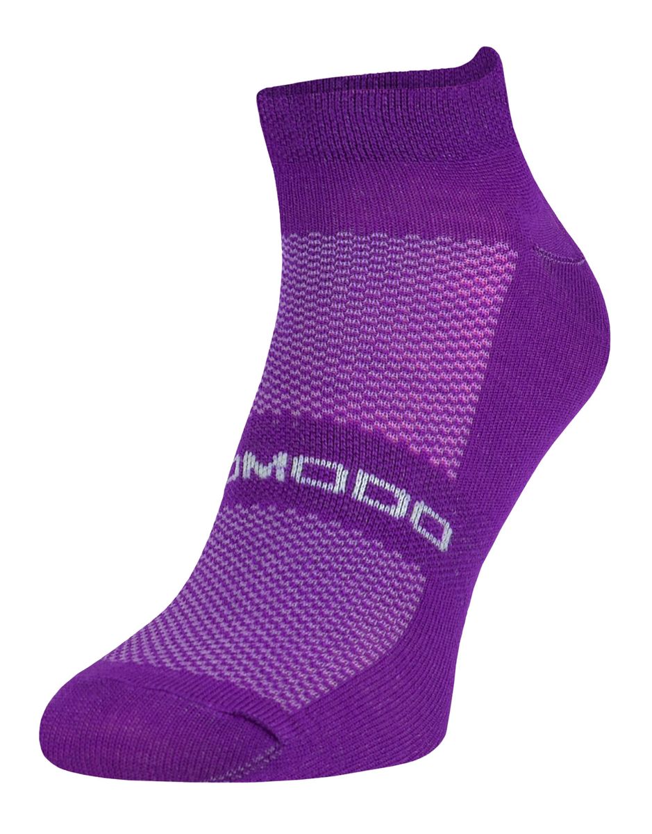 Comodo - Unisex Merino Wool Running Socken | Leichte Sport Socken - Fuchsia