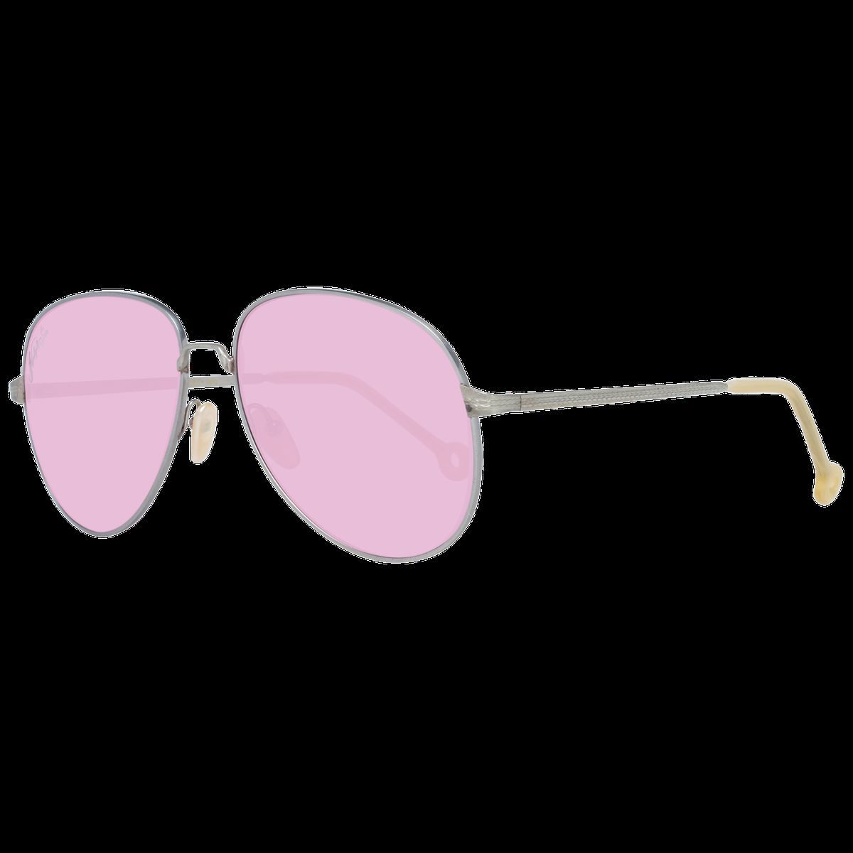 Pilotenbrille mit rosa Gläsern