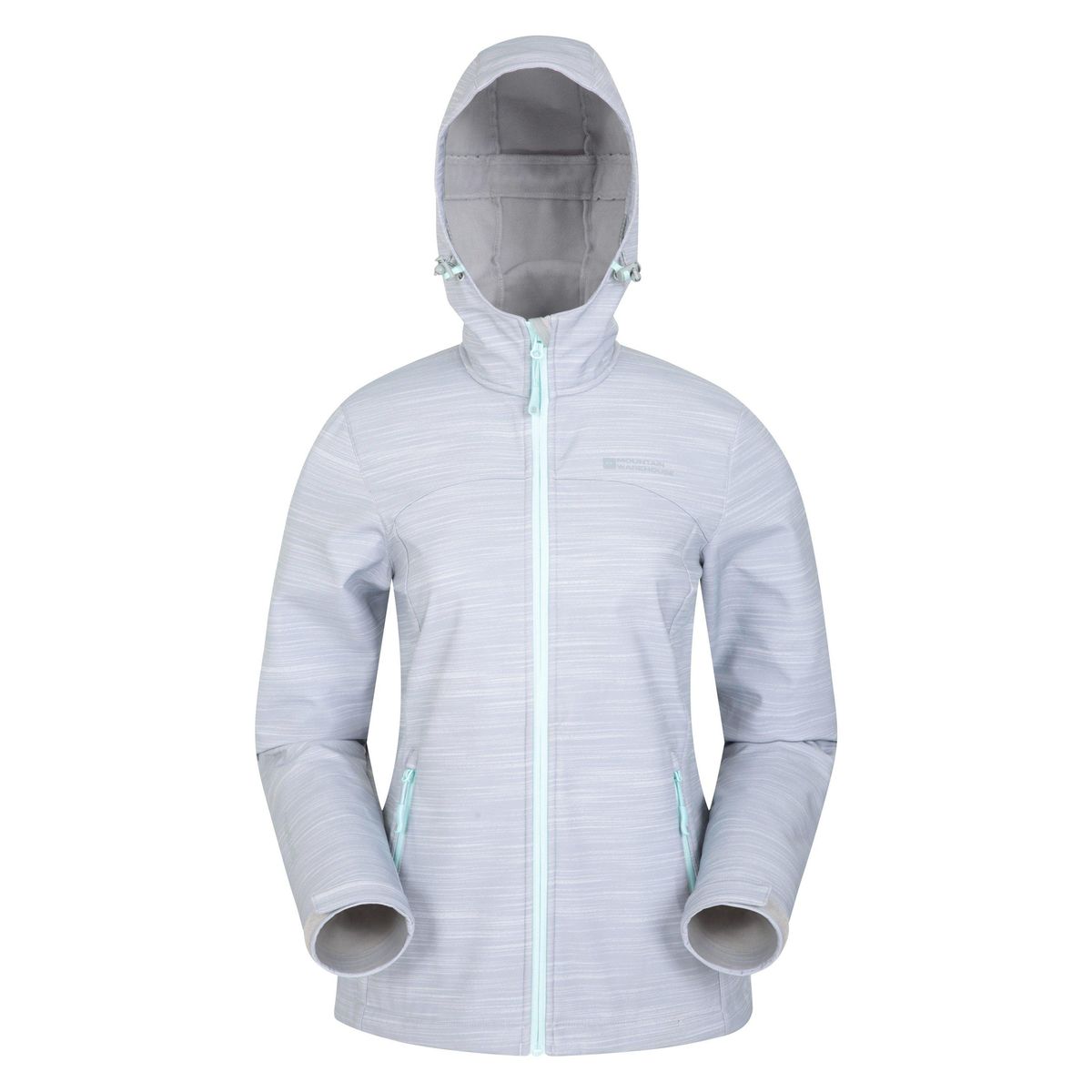 Mountain Warehouse - "Exodus" Softshelljacke Wasserbeständig für Damen (Grau)
