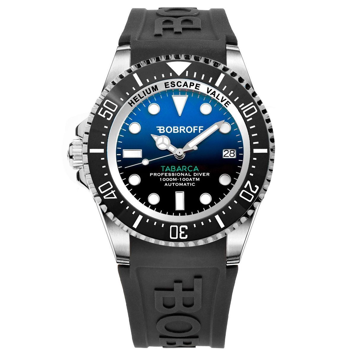 Herrenarmbanduhr Bobroff BF0003i-BFSTN (Ø 44 mm)