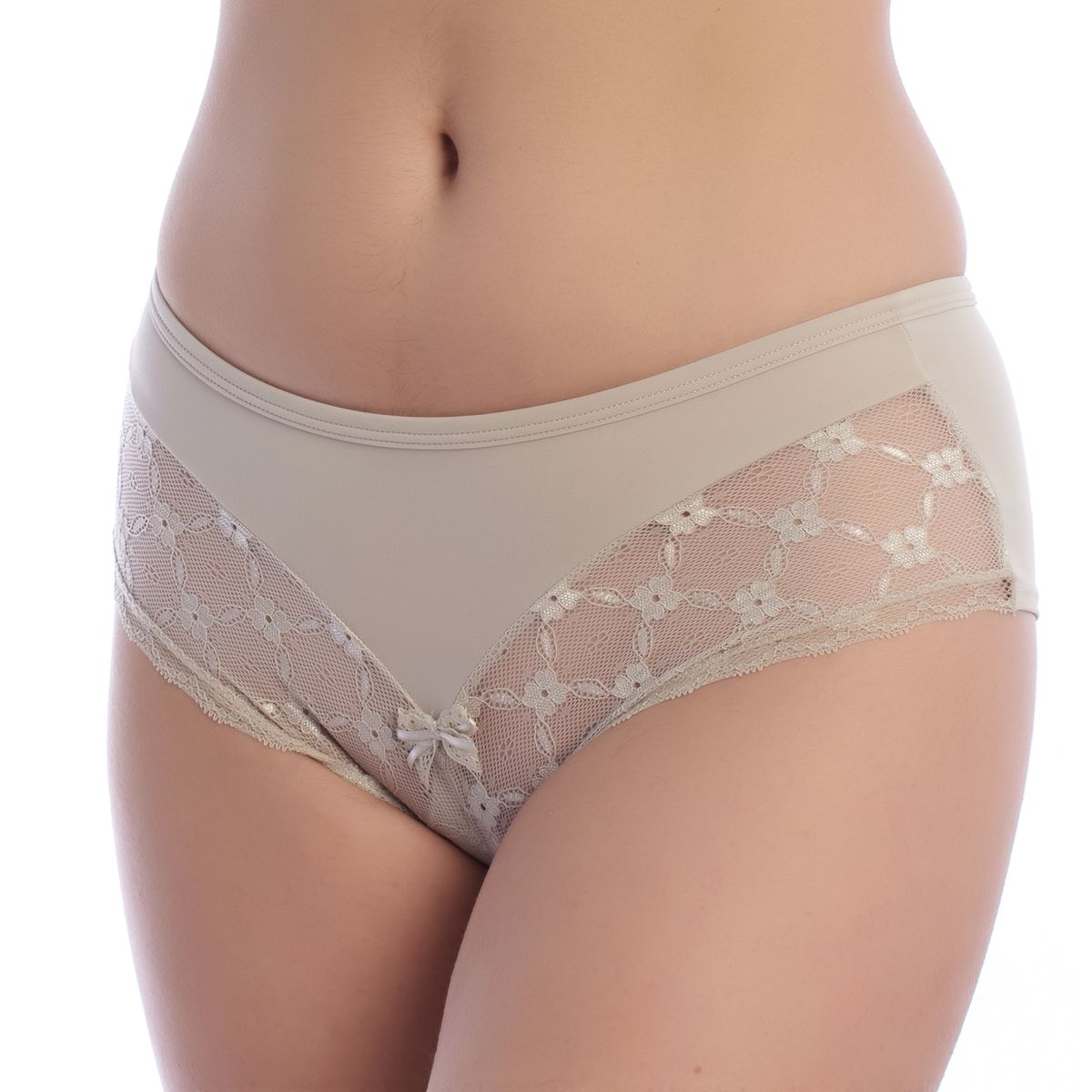 Culotte-Slip mit Spitze vorne