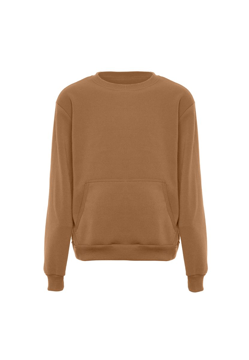 Minimalistischer Rundhals-Pullover