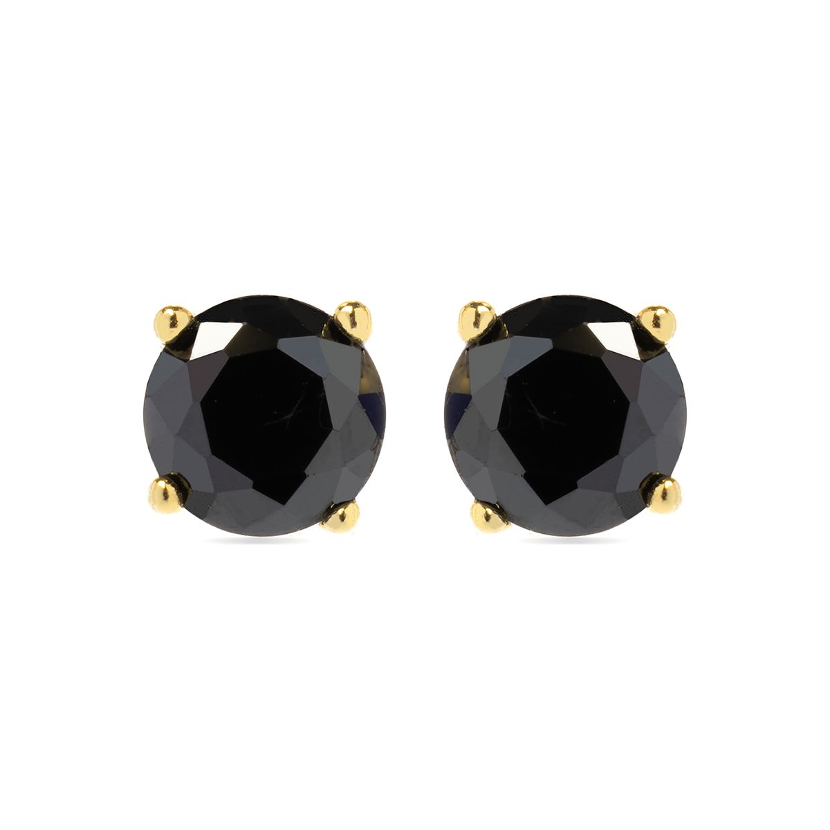 Schwarze Onyx Ohrstecker