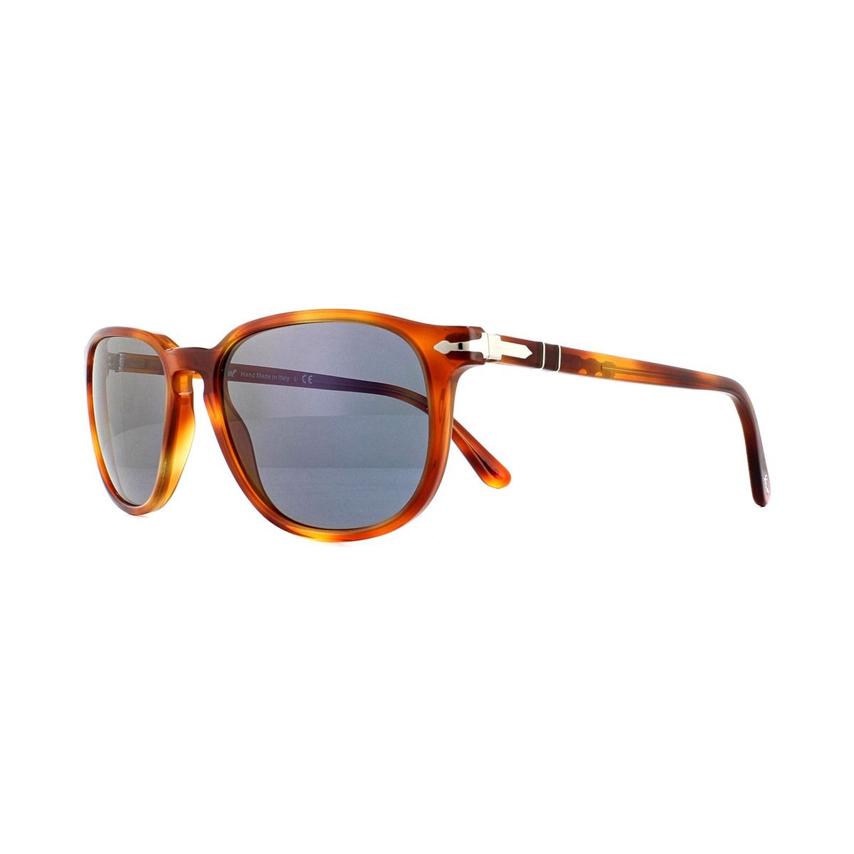 Rechteckige Sonnenbrille in Schildpatt-Optik mit Schlüsselloch-Steg