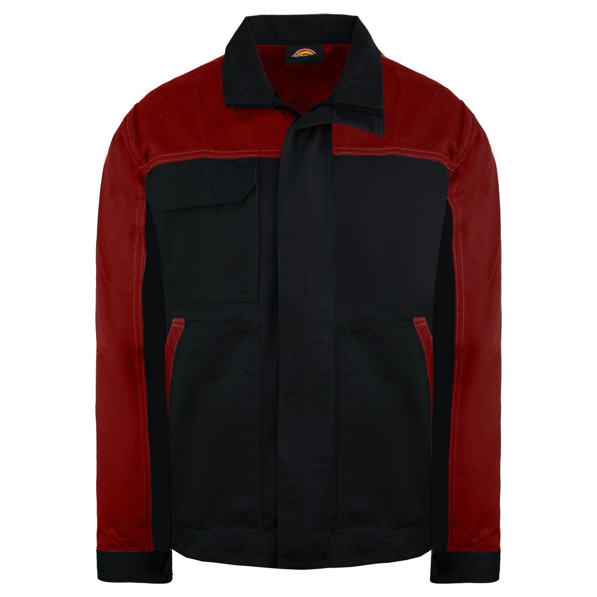 Zweifarbige Arbeitsjacke
