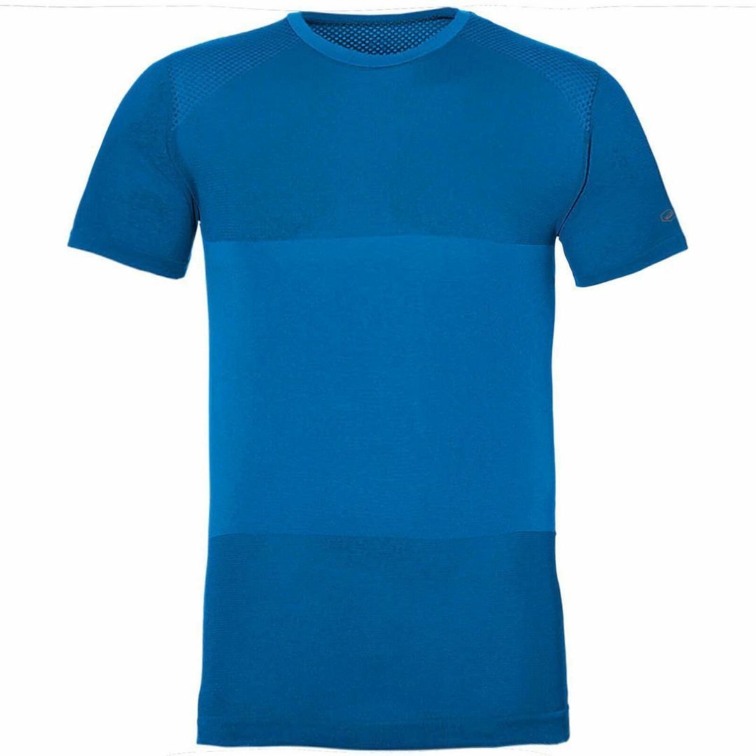 Nahtloses Kurzarm-T-Shirt für Herren