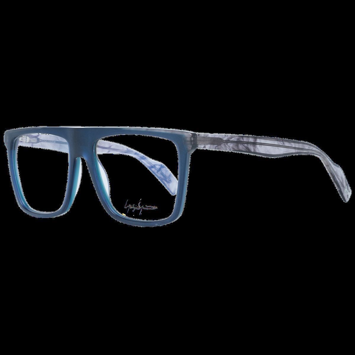 Quadratische optische Rahmenbrille Blau