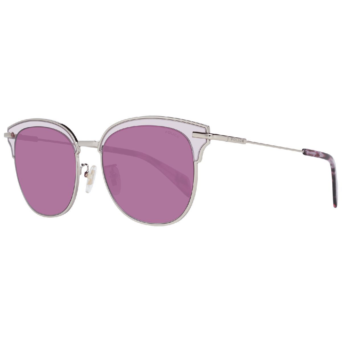Lunettes de soleil bordeaux de la police pour la femme des femmes