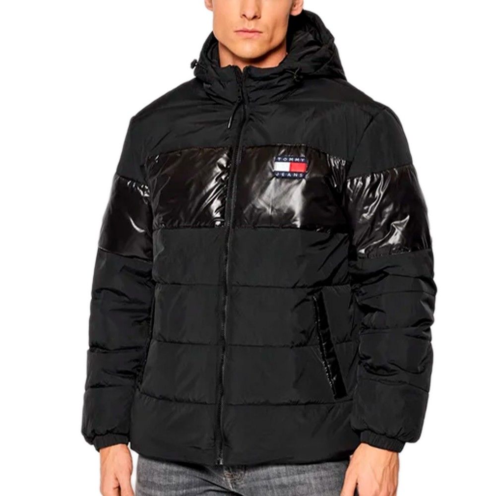 Wattierte Steppjacke mit Markenlogo