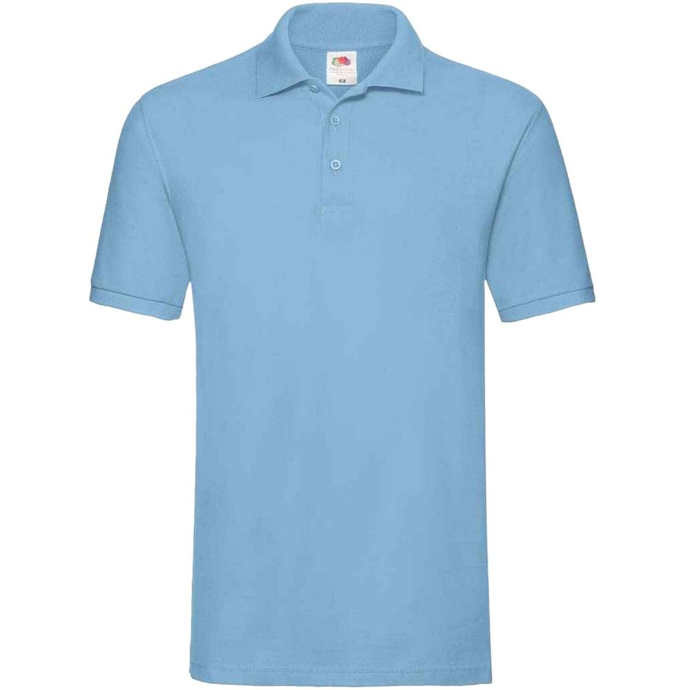 Herren Premium Baumwoll-Piqué-Polohemd