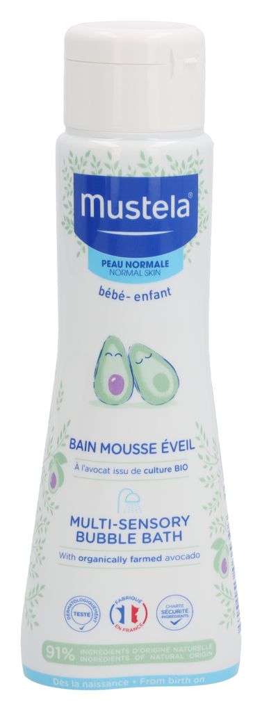Mustela Normalhaut Multi-Sensorisches Badeschaumbad 200ml