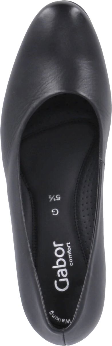 Gabor® Pumps, Trichterabsatz, uni, für Damen, schwarz, EUR 37,5