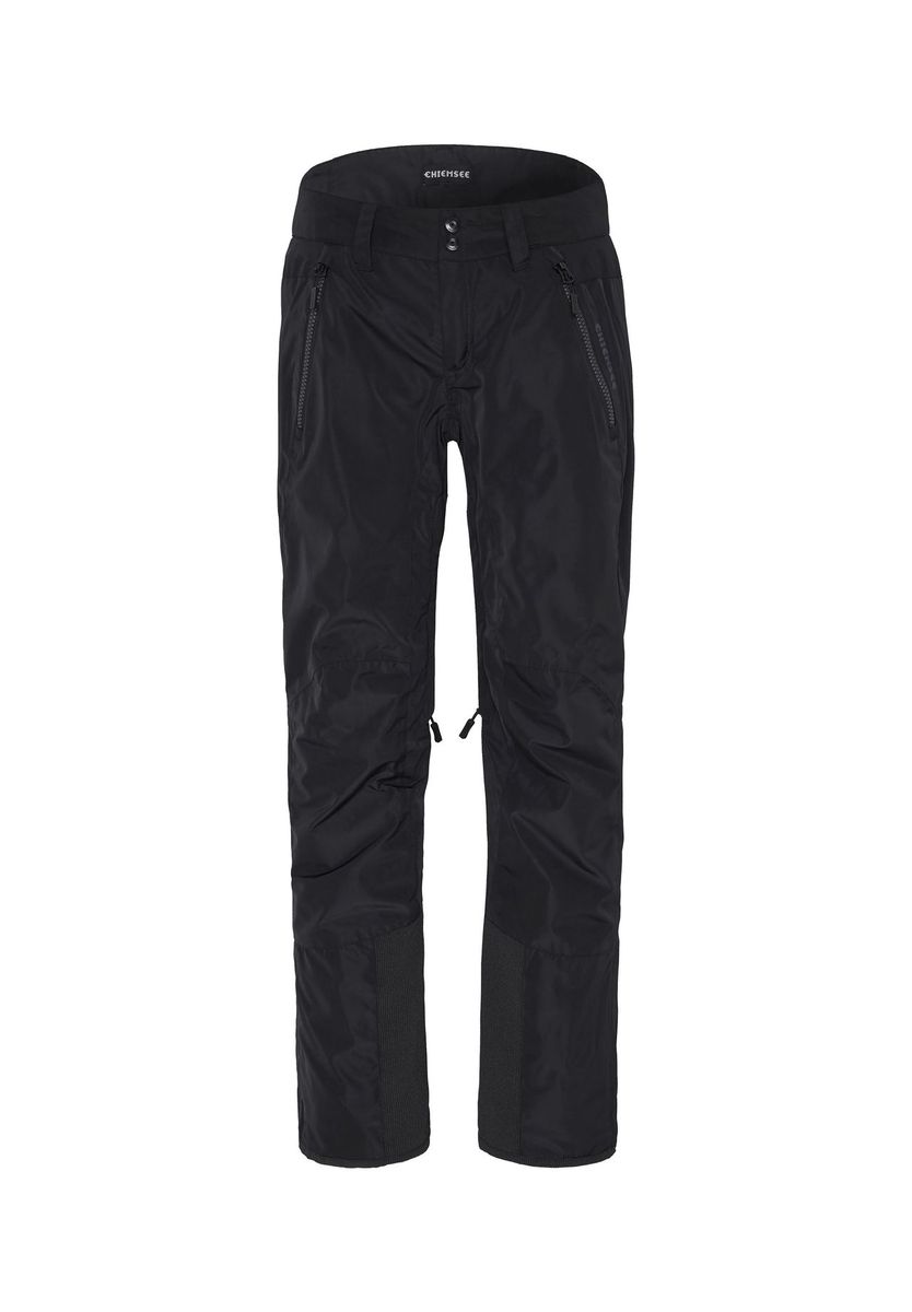 Schwarze Wetterfeste Schnee Skihose