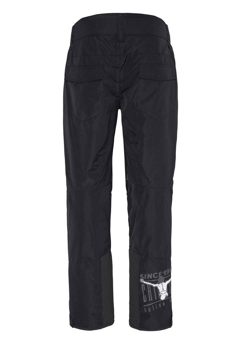 Schwarze Wetterfeste Schnee Skihose