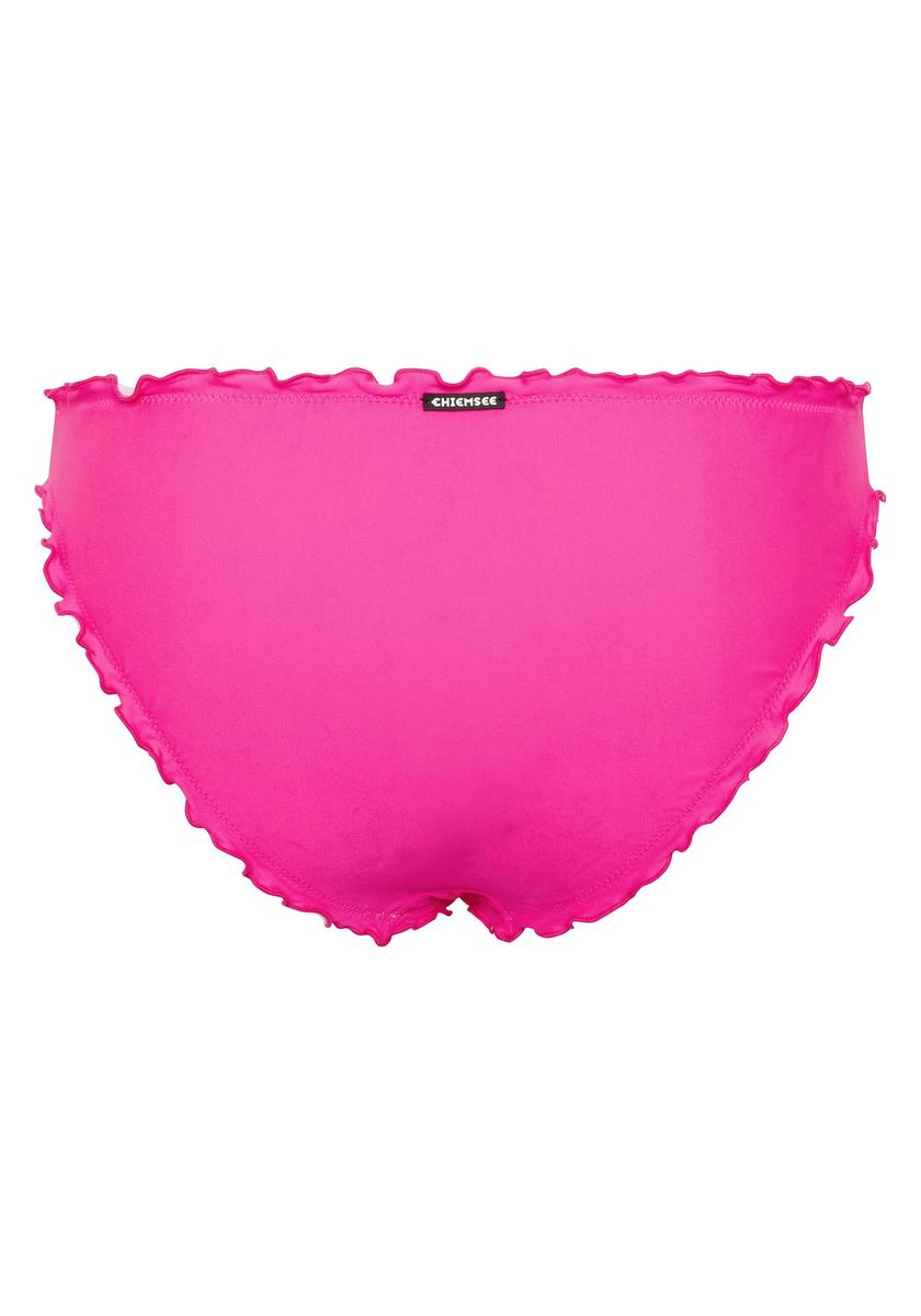 Bikinihose mit Rüschenbesatz