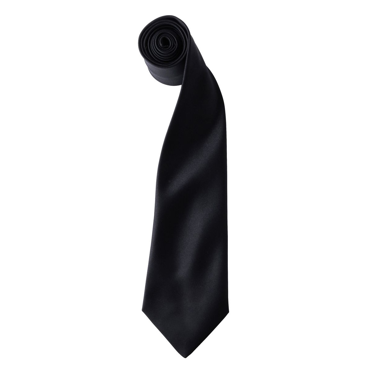 Schmale Herrenkrawatte aus Satin