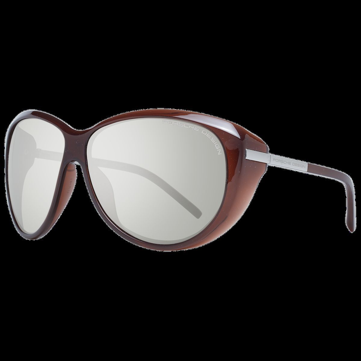Braune Butterfly-Rahmen Damensonnenbrille