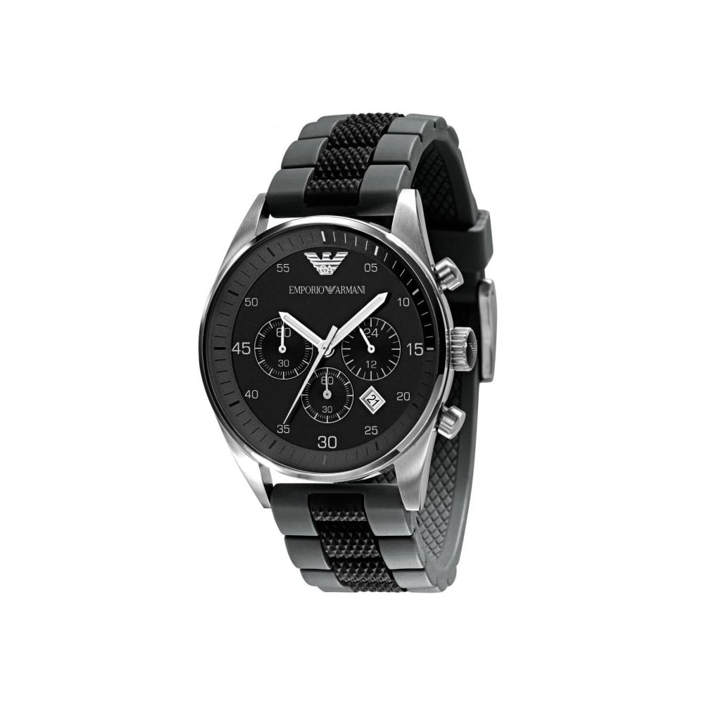 Sportiver Chronograph mit Textur