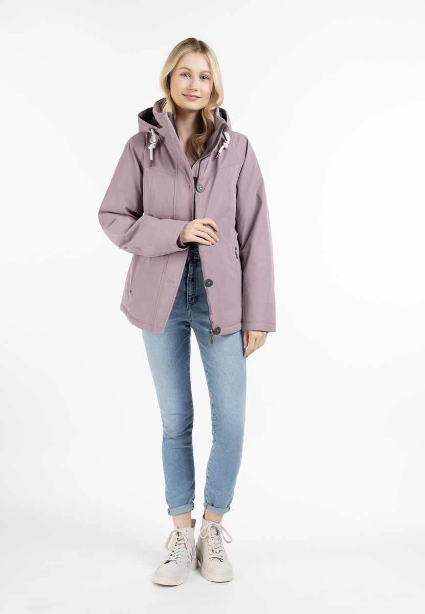 Wattierter Winterparka mit Kapuze