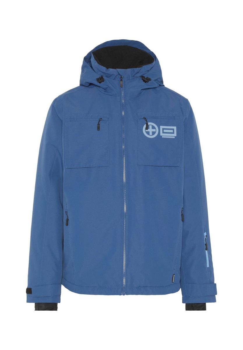 Herren Isolierte Skijacke mit Kapuze