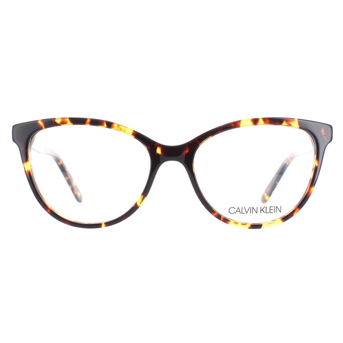 Katzenaugen Brille mit Schildpattmuster