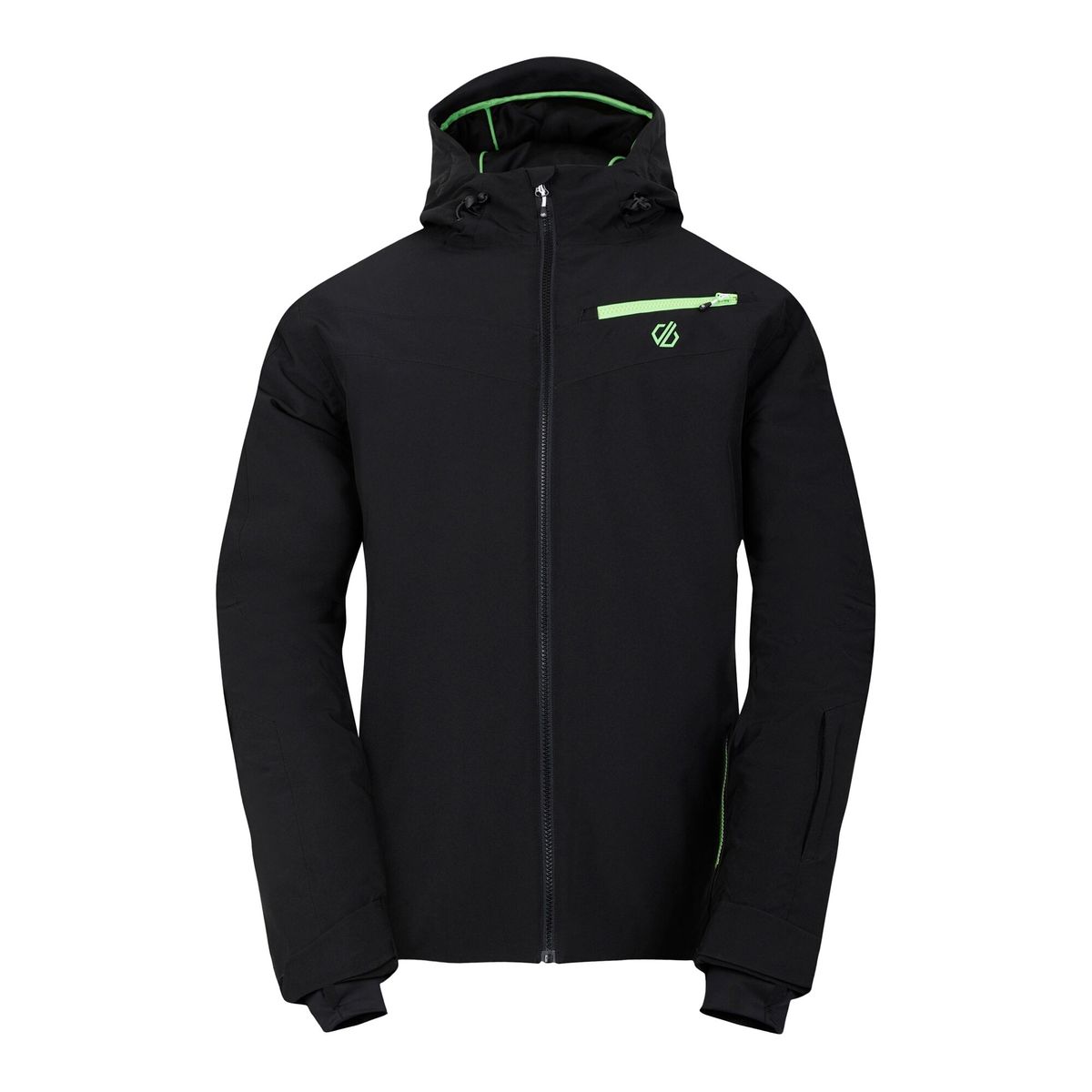 Dare 2B - "Eagle II" Skijacke für Herren (Schwarz/Hellgrün)