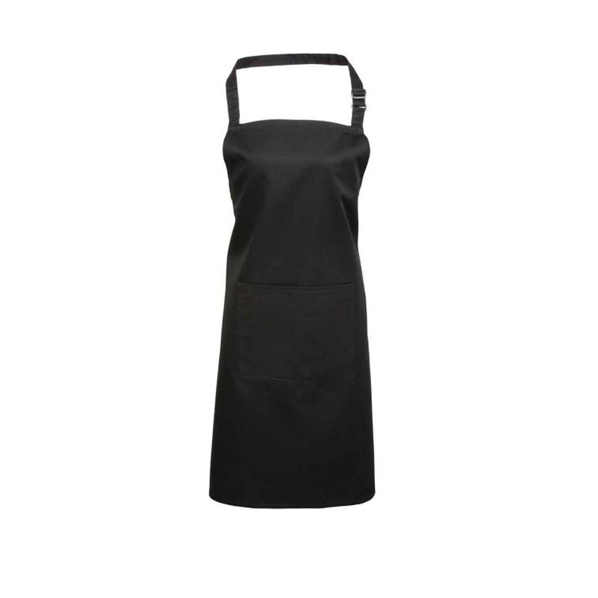 Klassische Unisex Kochschürze in Schwarz