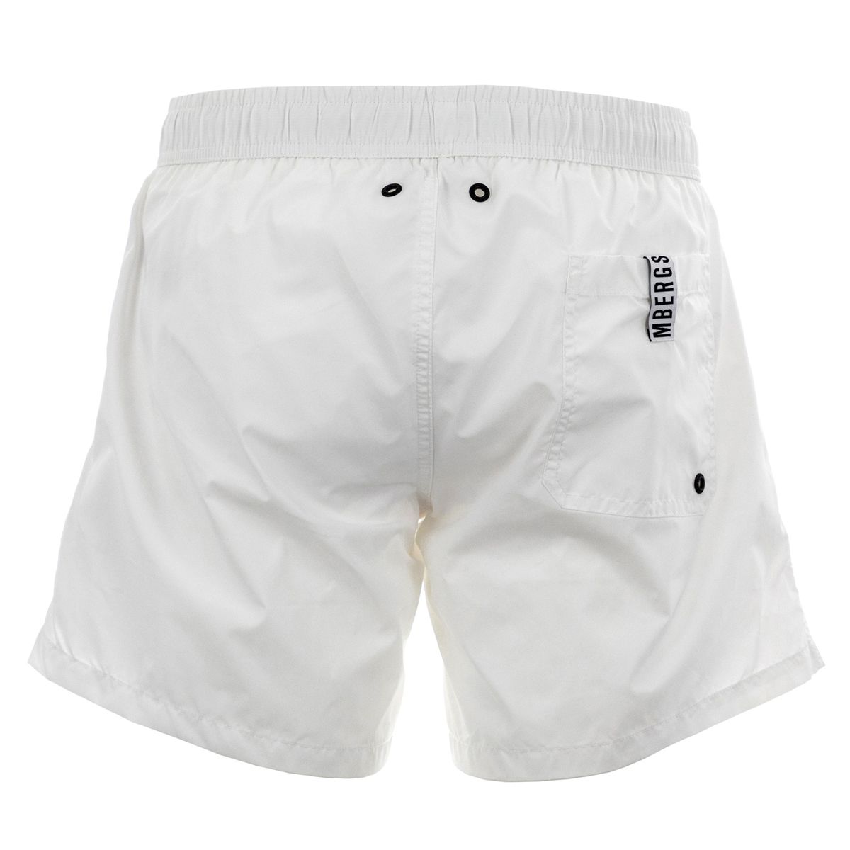 Badeshorts mit Logoband und Kordelzug